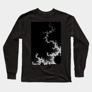 Monochrome Mandelbrot  2018-12-29-029 Long Sleeve T-Shirt